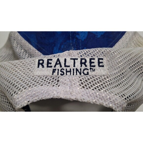 REALTREE FISHING BY OUTDOOR CAP SNAPBACK MESH ADJUSTABLE TRUCKER HAT - Picture 3 of 7
